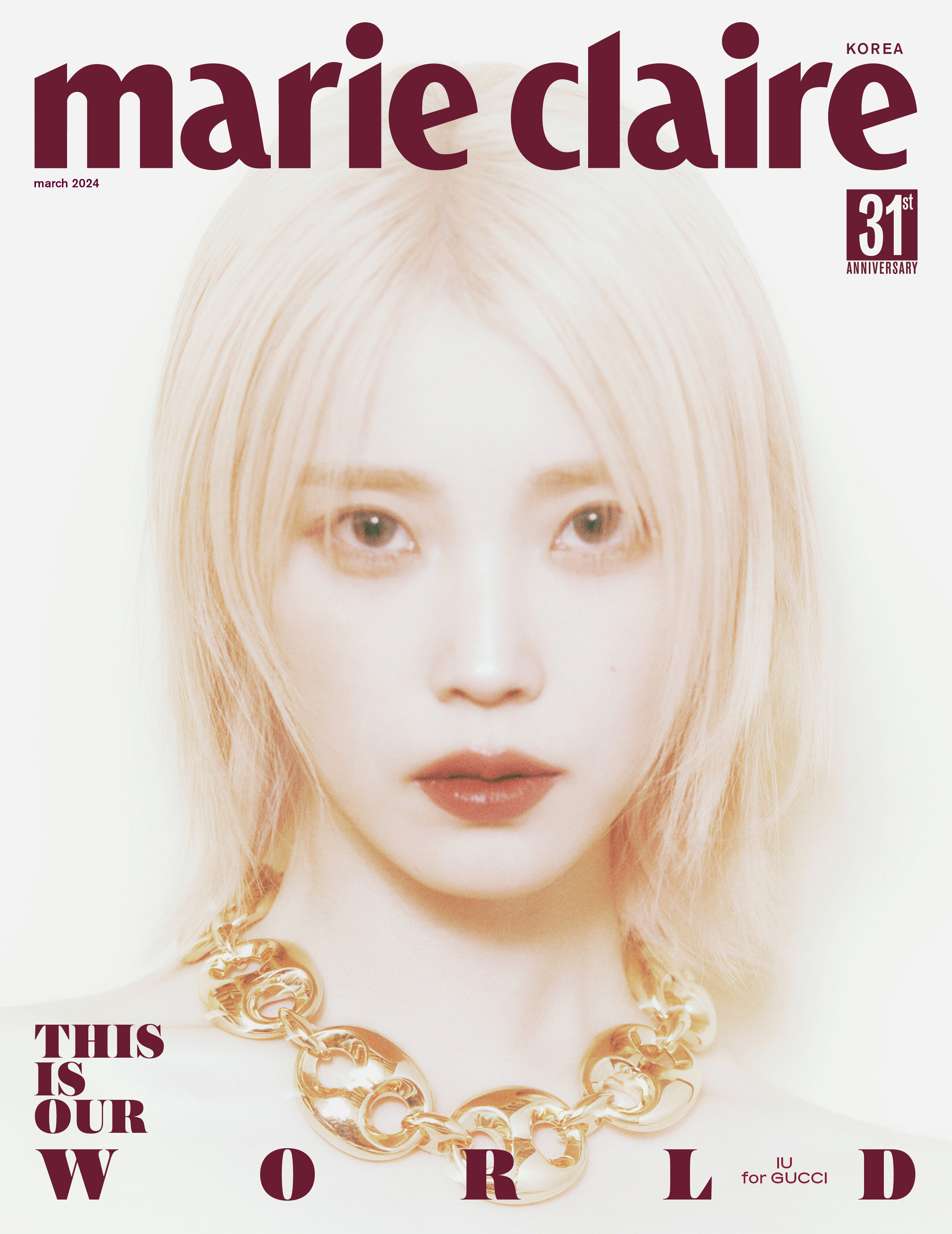 IU Gucci Marie Claire Korea March 2024